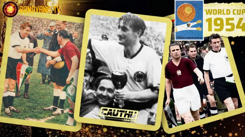 5 trận đấu nhiều bàn thắng nhất thế giới - World Cup 1954