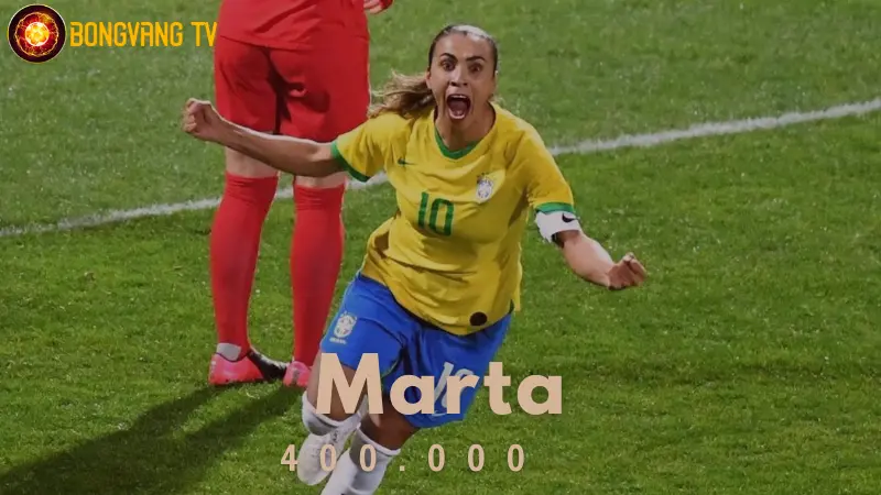 Marta - huyền thoại bất diệt trong lĩnh vực bóng đá nữ