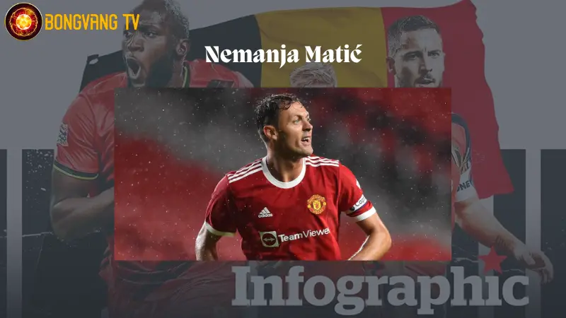 Nemanja Matić - cầu thủ Serbia xuất sắc nhất 