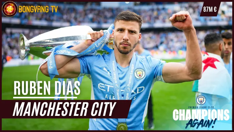 Ruben Dias (Manchester City) - 87M €