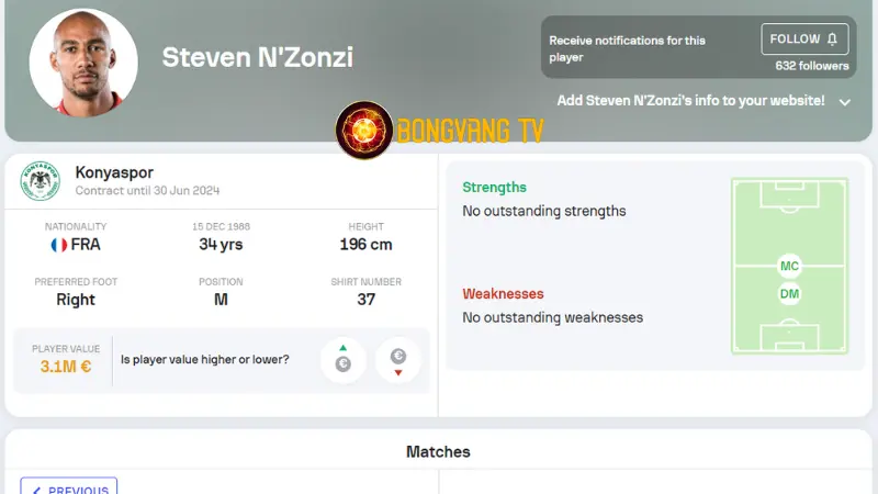 Đội hình pháp vô địch World Cup 2018 - Steven Nzonzi