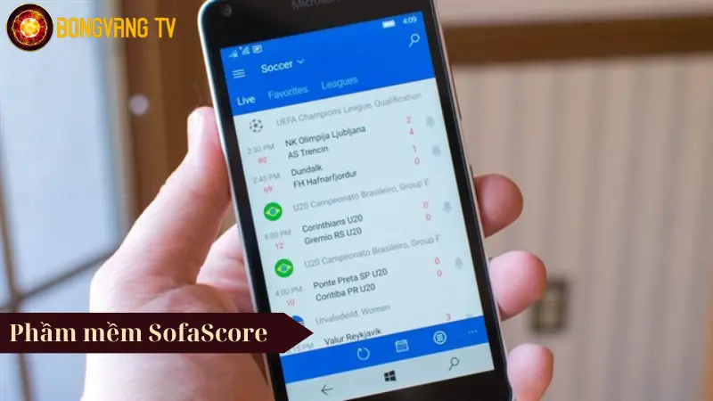 SofaScore là ứng dụng dự đoán kết quả bóng đá livescore phổ biến 