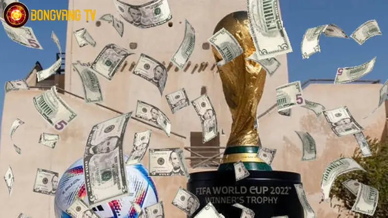 Tiết lộ về vô địch world cup được bao nhiêu tiền?